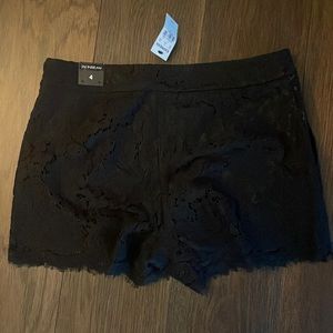 Express lace shorts